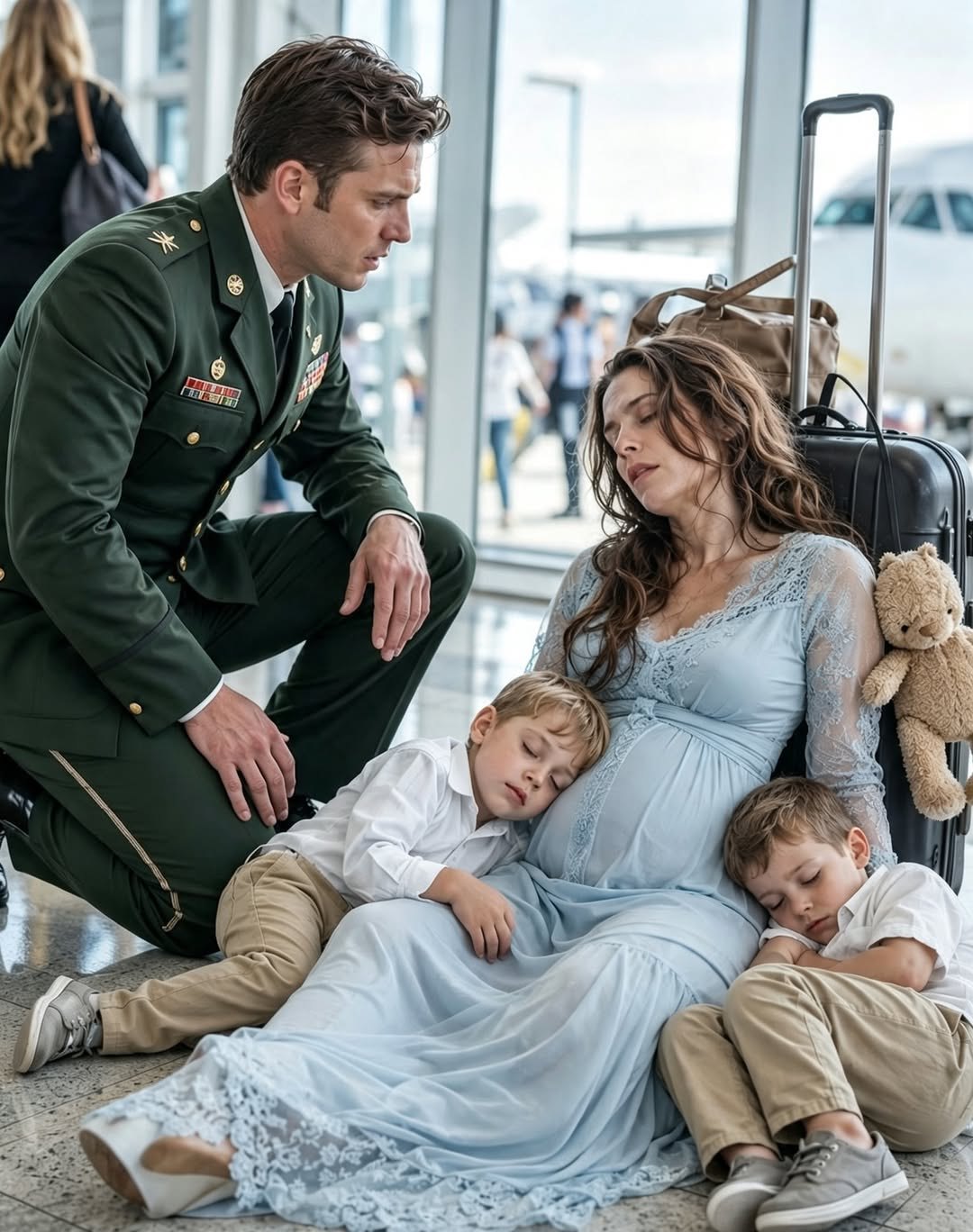 Ich fand meine verschwundene Liebe nach sechs Jahren am Flughafen wieder… Neben ihr standen zwei Jungen mit meinen Augen.