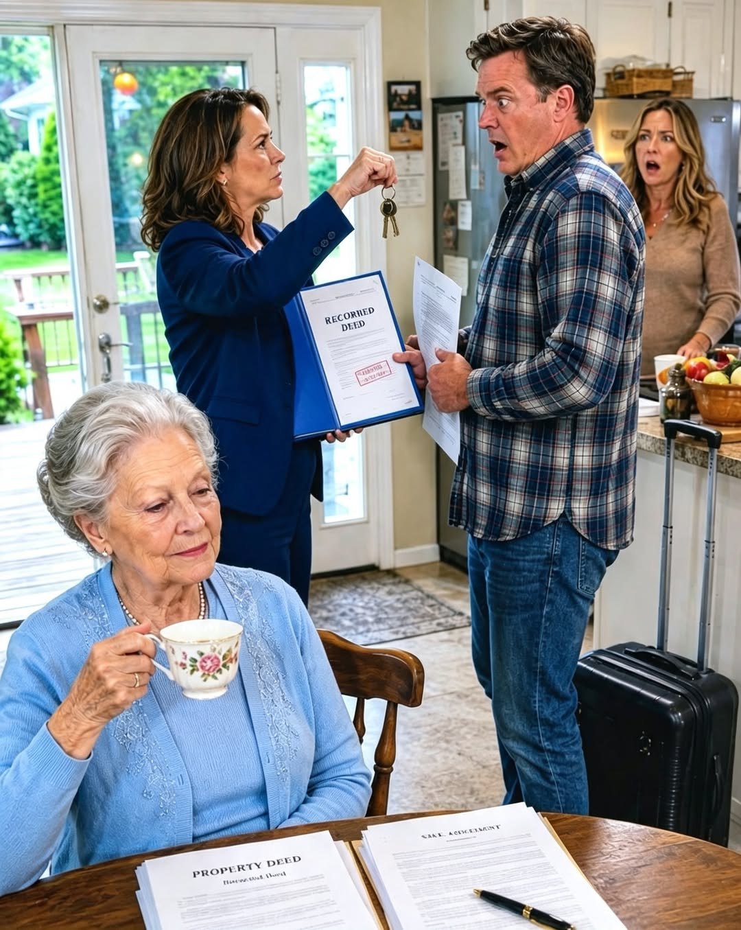 Ik had mijn huis zes maanden geleden verkocht. Mijn zoon had geen idee.