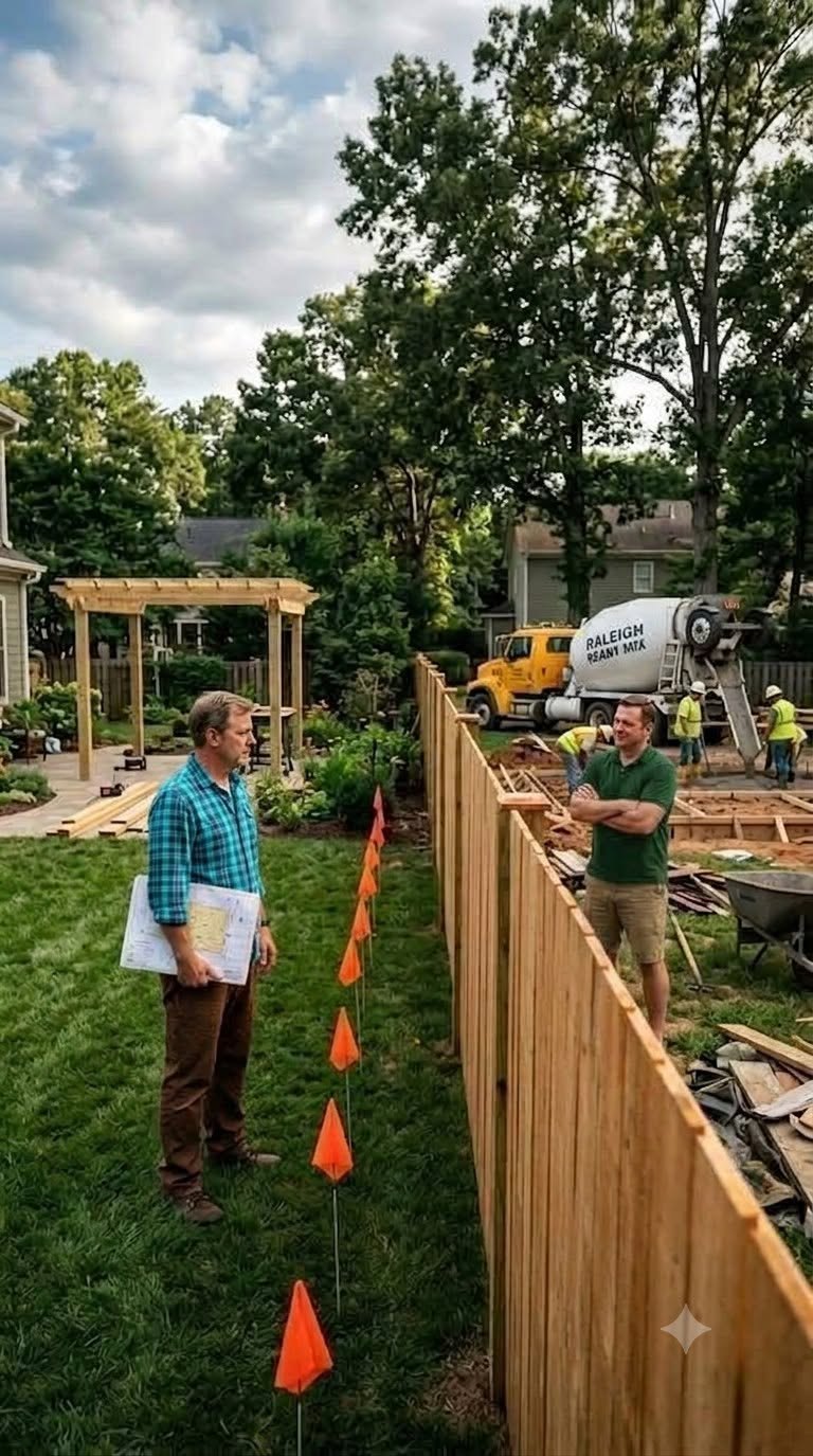 My Neighbor Stole Eight Feet of My Property… But He Didn’t Realize He Was Building His Dream Yard on My Trap