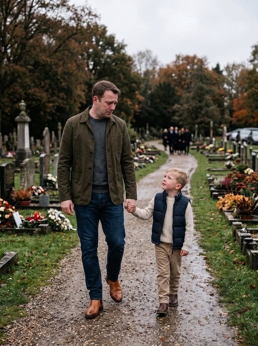 DE DAG NA DE BEGRAFENIS VAN MIJN VROUW Trok MIJN ZEVENJARIGE ZOON ME TERZIJDE EN FLUISTERDE: “PAPA… DAT WAS MAMA NIET.”**