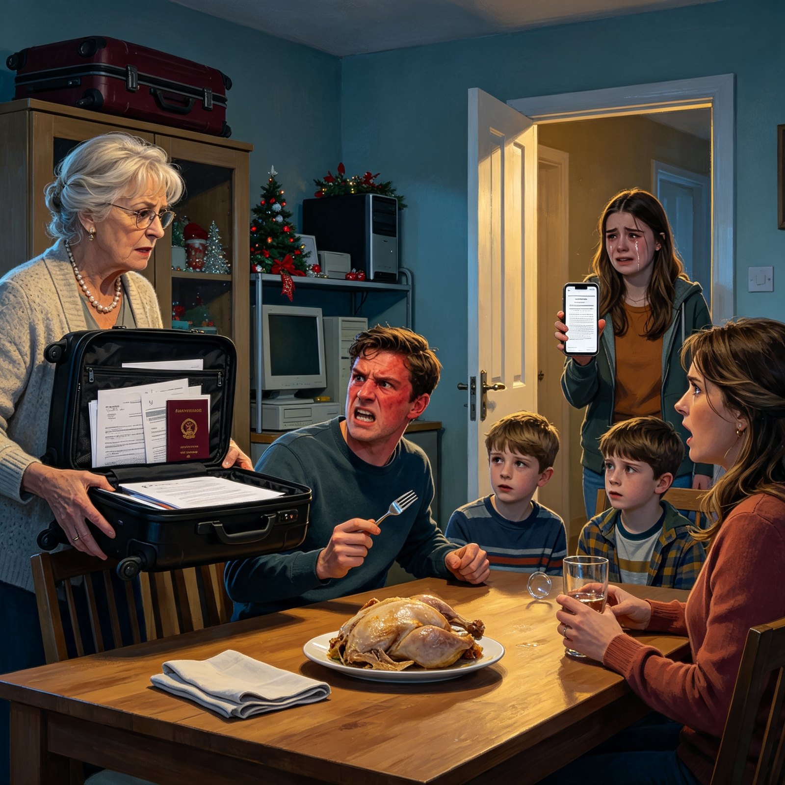 MIJN ZOON WILDE MIJN HUIS STELEN