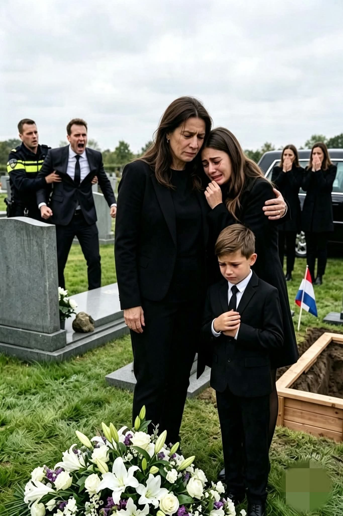 IK HAD NET MIJN MAN BEGRAVEN TOEN EEN JONGEN VAN ZEVEN VOOR ME VERSCHEEN EN ZEI: