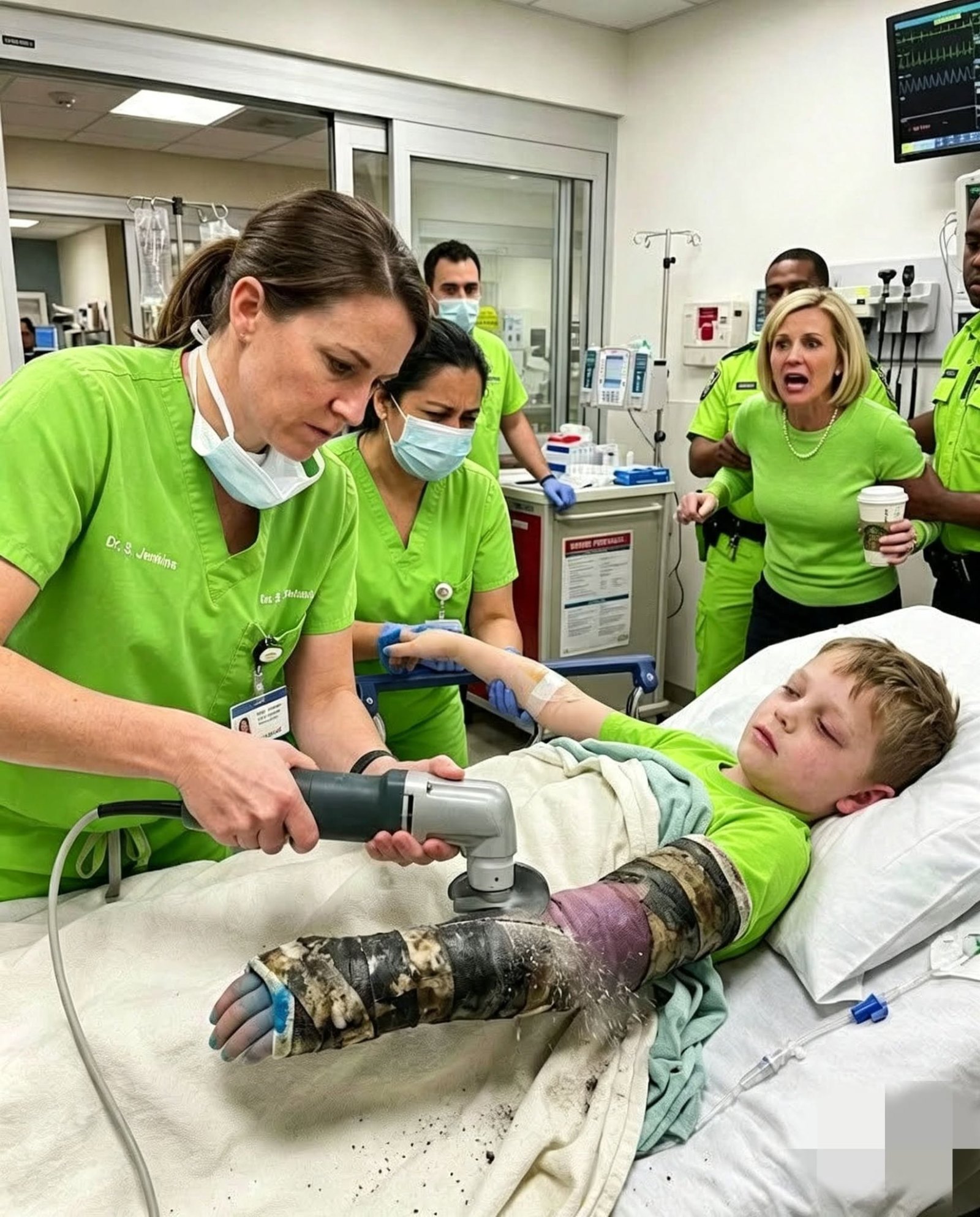 DE STANK UIT TRAUMAKAMER 2 WAS ONVERDRAAGLIJK