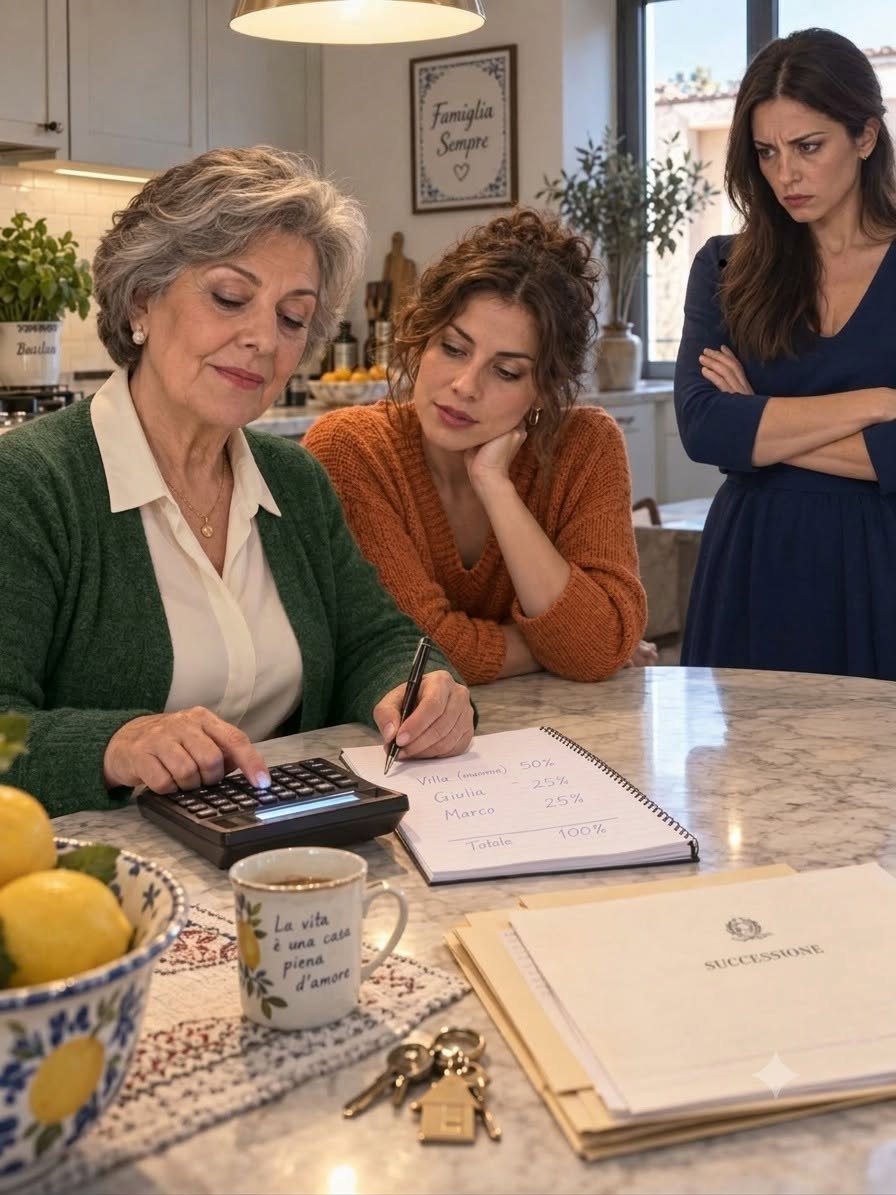 «Non prenderai nemmeno un euro, Chiara», disse mia suocera davanti a tutti