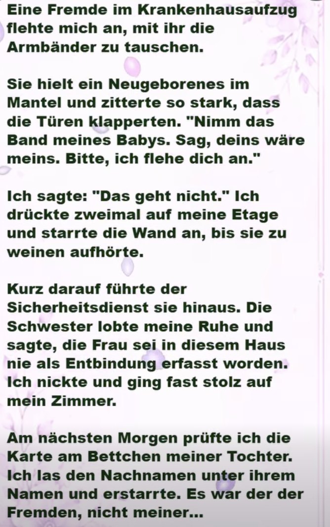 Der Fahrstuhl in die Ungewissheit