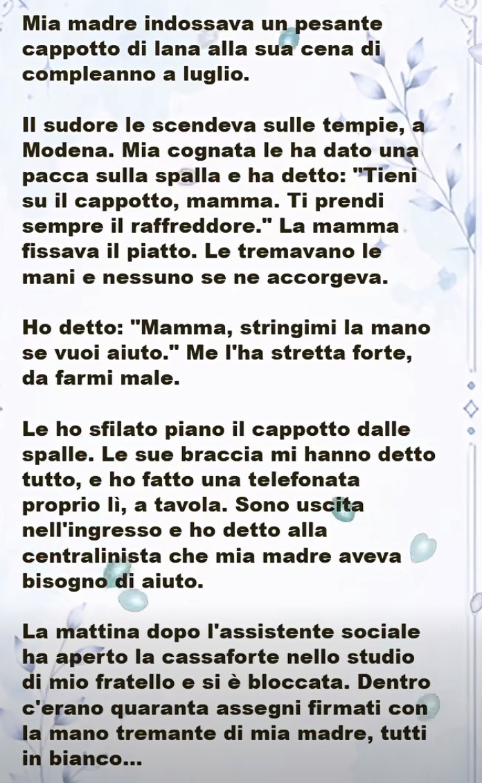 Il Cappotto di Luglio