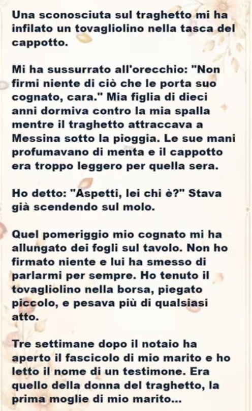Il prezzo del silenzio