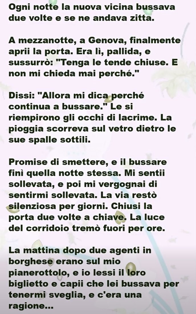 IL SILENZIO DIETRO LE TENDE