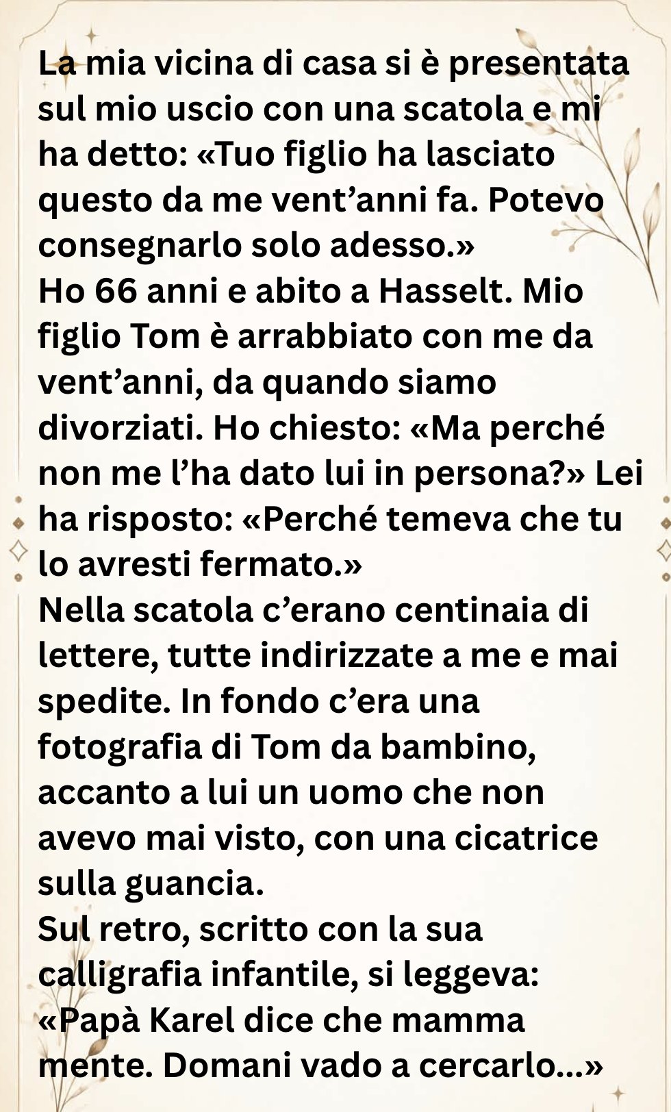IL SEGRETO DELLA SCATOLA DI LEGNO