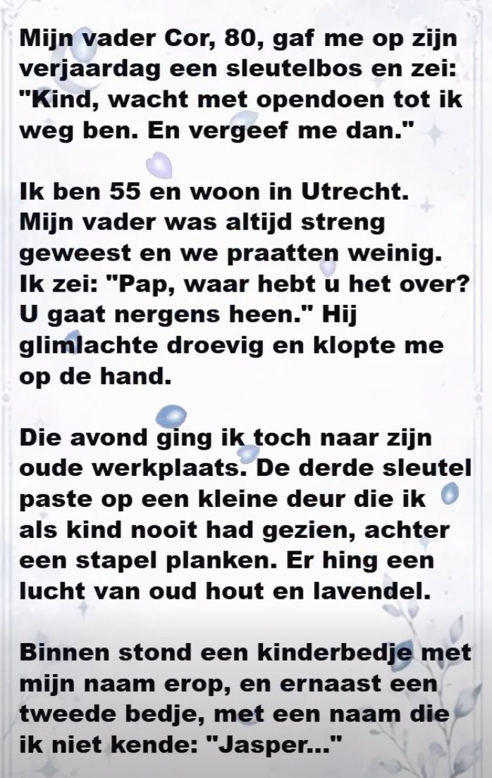 De Sleutels van de Verleden Tijd